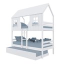 Ver imagem 2 de Treliche Casinha Encantada Madeira Maciça Branco Megamobilia