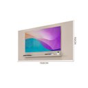 Ver imagem 4 de Painel TV Sala 60 Polegadas Off White Esmeralda Casa D
