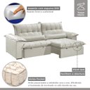 Ver imagem 6 de Sofá Retrátil e Reclinável 200 Cm Dubai