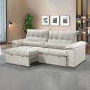 Ver imagem 1 de Sofá Retrátil e Reclinável 200 Cm Dubai