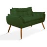 Namoradeira Opala Sofá Confortável – Balaqui Decor Cor:Verde - 2