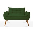 Ver imagem 1 de Namoradeira Opala Sofá Confortável – Balaqui Decor Cor:Verde
