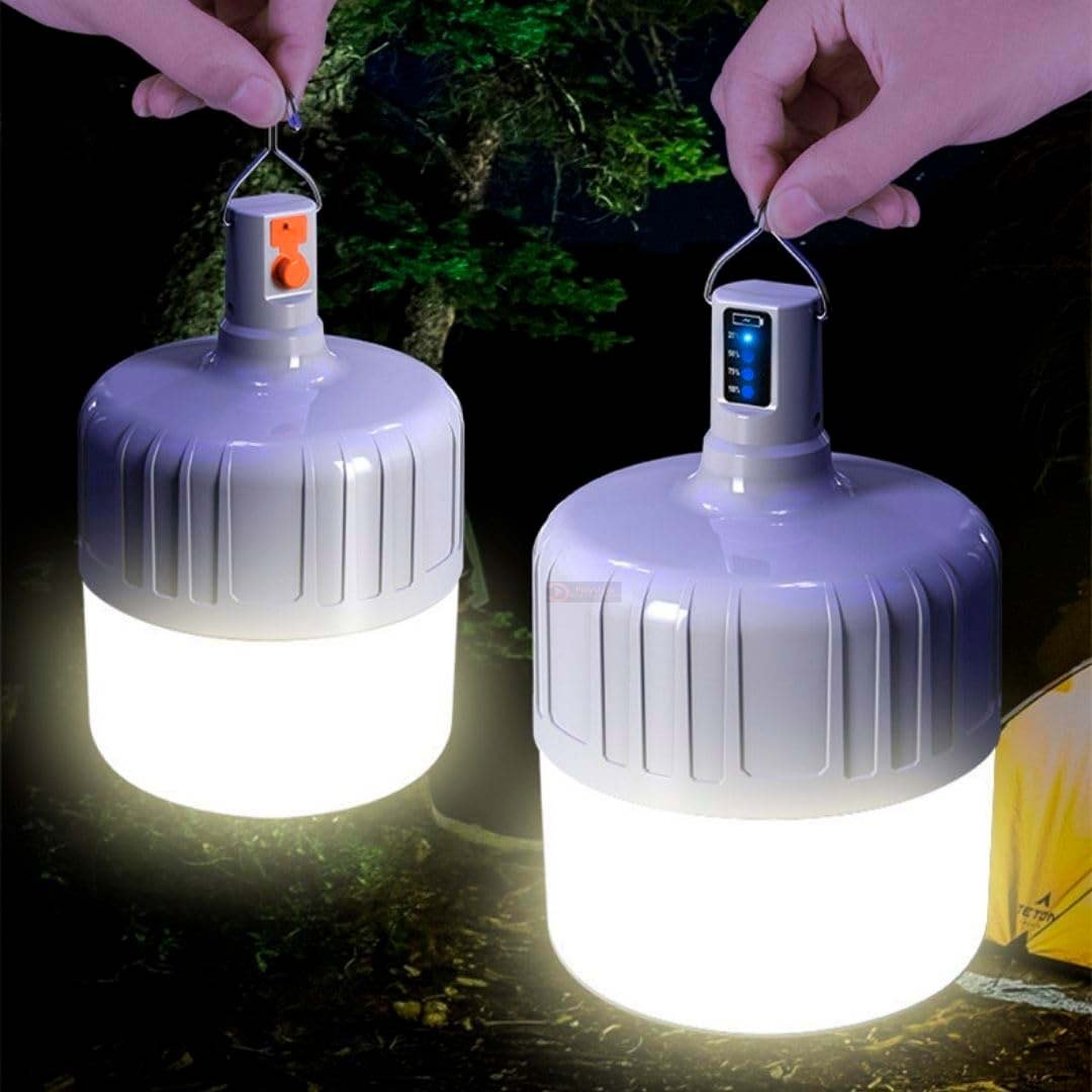 Luminária de Emergência Recarregável 38w Lampada Led de À Prova D'água Usb - 9