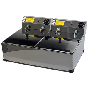 Fritadeira Elétrica a Óleo Jumbo 14 Litros Inox com Tampa:220v/inox