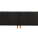 Ver imagem 4 de Sofá Duquesa Chesterfield Modulado 4 Lugares Decoração Recepção Preto