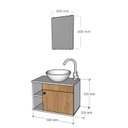 Ver imagem 6 de Armário para Banheiro com Cuba e Espelho Itália