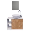 Ver imagem 2 de Armário para Banheiro com Cuba e Espelho Itália