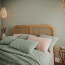 Ver imagem 1 de Cabeceira de Cama com Palhinha Indiana no Tamanho Queen / Coleção Acapulco