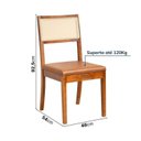 Ver imagem 3 de Kit 6 Cadeiras Madeira Maciça Tiê CabeCasa MadeiraOriginals