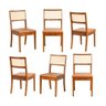 Kit 6 Cadeiras Madeira Maciça Tiê CabeCasa MadeiraOriginals - 1