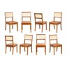Kit 8 Cadeiras Madeira Maciça Tiê CabeCasa MadeiraOriginals - 1