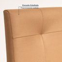 Ver imagem 5 de Kit 4 Cadeiras Estofadas Tiê Maxx CabeCasa MadeiraOriginals Marrom/Amêndoa/Sepia