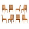 Kit 8 Cadeiras Estofadas Tiê Maxx CabeCasa MadeiraOriginals - 1