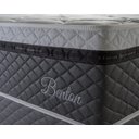 Ver imagem 5 de Colchão Solteiro Benton 96x203x33 Cinza c/ Molas Ensacadas