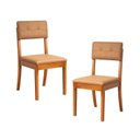 Ver imagem 1 de Kit 2 Cadeiras Estofadas Tiê CabeCasa MadeiraOriginals