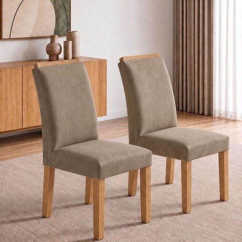 Conjunto 2 Cadeiras para Sala de Jantar Luisa