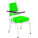 Ver imagem 1 de Cadeira Universitária Empilhável Linha Hotel Plus Verde