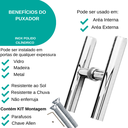 Ver imagem 7 de Puxador Inox Polido Redondo 45cm Todas Portas