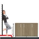 Ver imagem 6 de Armário para Escritório 3 Portas Credenza