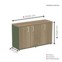 Ver imagem 4 de Armário para Escritório 3 Portas Credenza
