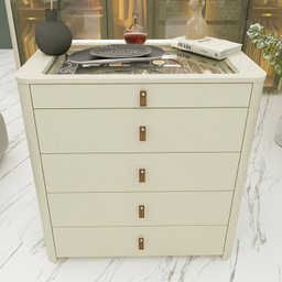 Ilha 5 Gavetas com Pés Innova Funcionalidade e Elegância 100% MDF - 1
