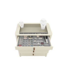 Ilha 5 Gavetas com Pés Innova Funcionalidade e Elegância 100% MDF - 11