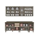 Ver imagem 3 de Cozinha Compacta 5 Peças com Aéreo de Vidro Reflecta 100% Mdf