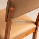 Ver imagem 6 de Kit 4 Cadeiras Estofadas Tiê CabeCasa MadeiraOriginals