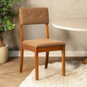 Ver imagem 2 de Kit 6 Cadeiras Estofadas Tiê CabeCasa MadeiraOriginals