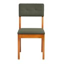 Ver imagem 7 de Kit 2 Cadeiras Estofadas Tiê CabeCasa MadeiraOriginals