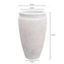 Ver imagem 3 de Vaso Antique Cilíndrico 44 (70l) Cor Cimento Queimado Japi