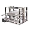 Churrasqueira Elevatória Fast Gourmet com Kit Giratório Elétrico, 4 Espetos e Grelha Parrilha - 1