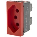 Ver imagem 1 de Tomada 2p+t de 10 Ampères 250 Volts Automática 1m Vermelha - 615039vm - Pial Plus Pial Plus+