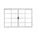 Ver imagem 3 de Kit com 2 Janelas de Aço de Correr 100x120cm 4 Folhas com Grade MGM Branco
