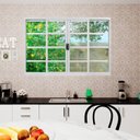 Ver imagem 7 de Kit com 2 Janelas de Aço de Correr 100x120cm 4 Folhas com Grade MGM Branco