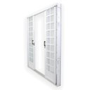 Ver imagem 4 de Kit com 2 Portas de Aço de Correr 215x200cm Minas Sul MGM Branco