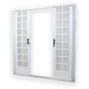 Ver imagem 3 de Kit com 2 Portas de Aço de Correr 215x200cm Minas Sul MGM Branco