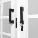 Ver imagem 5 de Kit com 2 Portas de Aço de Correr 215x200cm Minas Sul MGM Branco