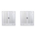 Ver imagem 1 de Kit com 2 Portas de Aço de Correr 215x200cm Minas Sul MGM Branco