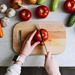 Cutelo Chef Aço Inoxidável Corte Preciso Carnes e Legumes - 3