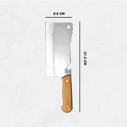 Cutelo Chef Aço Inoxidável Corte Preciso Carnes e Legumes - 2