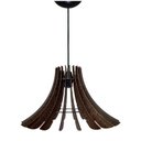 Ver imagem 1 de Pendente Utron Ana Clara Cor Madeira Ajustável em 3 Posições