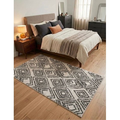 Tapete Classic Angra 22 1,00x1,50: 22 Gelo/chumbo