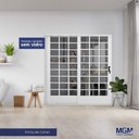 Ver imagem 3 de Kit com 2 Portas de Aço de Correr 215x160cm Minas Sul Mgm