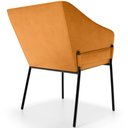 Ver imagem 7 de Kit 3 Cadeiras para Sala de Jantar Estar Living Olívia L02 Couríssimo Whisky - Lyam Decor