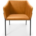 Ver imagem 3 de Kit 3 Cadeiras para Sala de Jantar Estar Living Olívia L02 Couríssimo Whisky - Lyam Decor