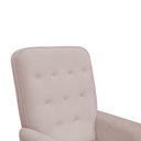 Ver imagem 4 de Poltrona de Amamentação C/ Balanço Maria Clara Bebê Completo:tb 196 Linho Rose