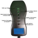 Ver imagem 3 de Massageador Compressao de Ar Panturrilha Perna Fisioterapia Alivia Dor Inchaço Rigidez Tensao Muscul