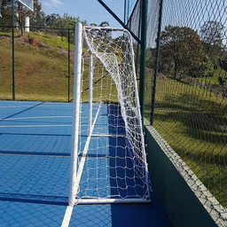 Par Rede Gol Futsal Futebol de Salão Fio 4mm Proteção U.v. - 5