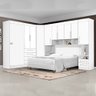 Dormitorio Completo Georgia Ja Branco P - 2